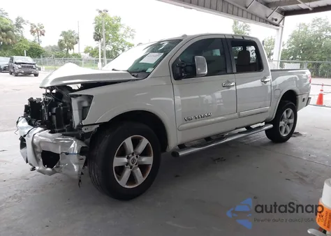 2015 Nissan Titan S/Sv/Sl/Pro-4X из США, поврежденный, VIN 1N6BA0ED1FN502929